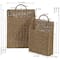 Household Essentials Rectangular Wicker Hanging Baskets